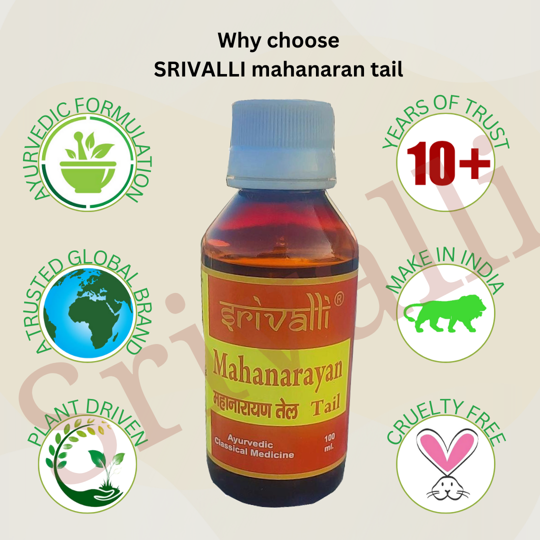 Mahanarayan Taila | Ayurvedic Pain Relief Oil for Joint Pain, Arthritis & Muscle Stiffness | Herbal Massage Oil