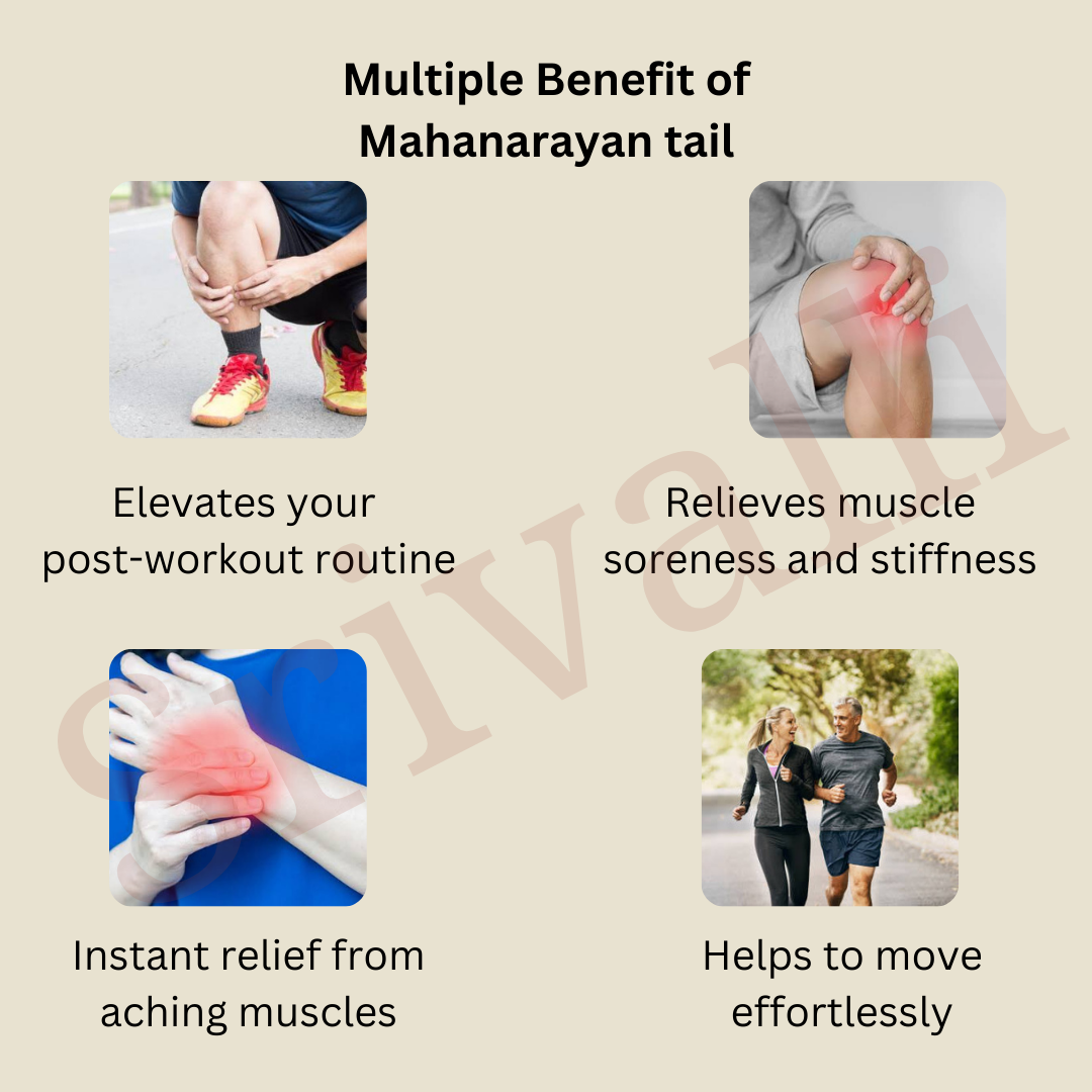 Mahanarayan Taila | Ayurvedic Pain Relief Oil for Joint Pain, Arthritis & Muscle Stiffness | Herbal Massage Oil