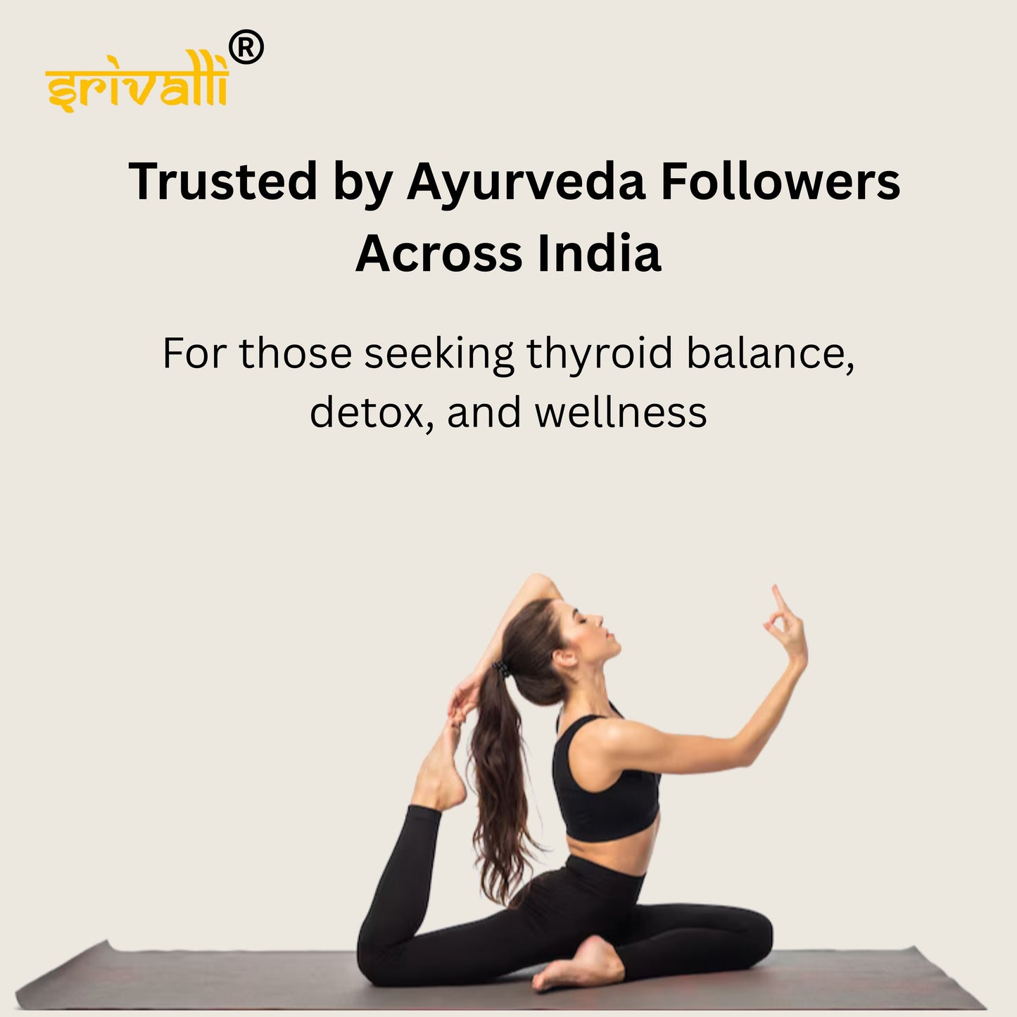 Srivalli Kanchanar Guggulu 60 Tablets | Ayurvedic Thyroid Support & Hormonal Balance | Natural Remedy for PCOS, Goitre, Detox & Weight Management